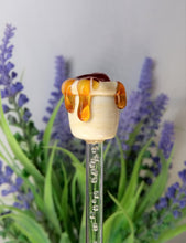 Glass Honey Pot