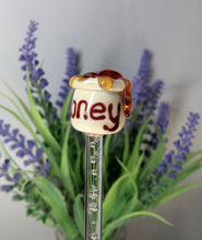 Glass Honey Pot