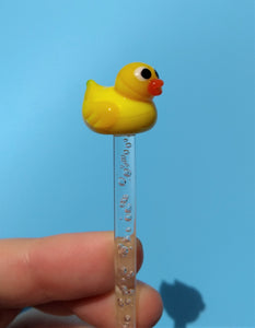 Mini Glass Rubber Ducky
