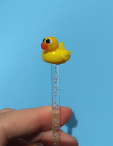 Mini Glass Rubber Ducky