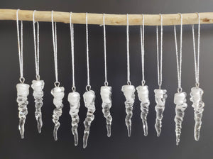 Hanging Glass Icicles