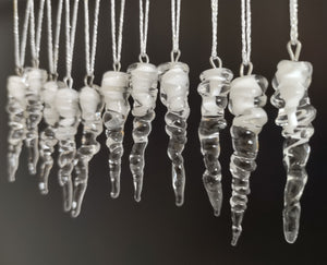 Hanging Glass Icicles