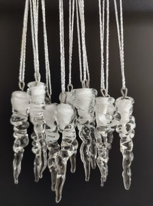 Hanging Glass Icicles