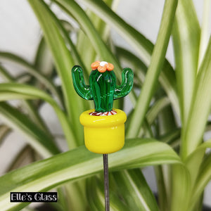 Mini Cactus - Yellow Pot