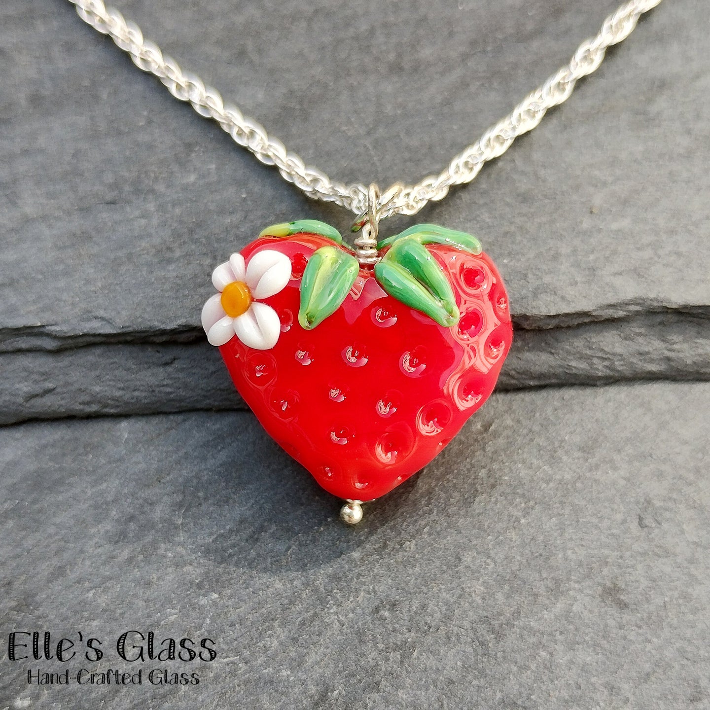 Sweetheart Strawberry Necklace