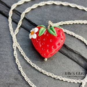 Sweetheart Strawberry Necklace