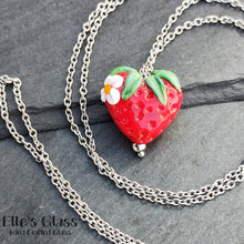 Sweetheart Strawberry Necklace Long Chain