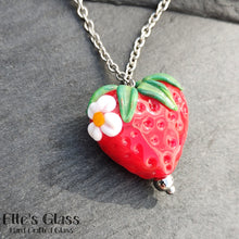 Sweetheart Strawberry Necklace Long Chain