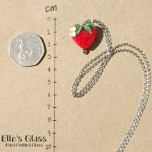 Sweetheart Strawberry Necklace Long Chain