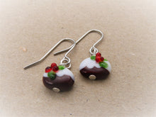 Christmas Pudding Earrings