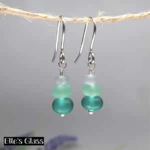 Beach Glass Earrings